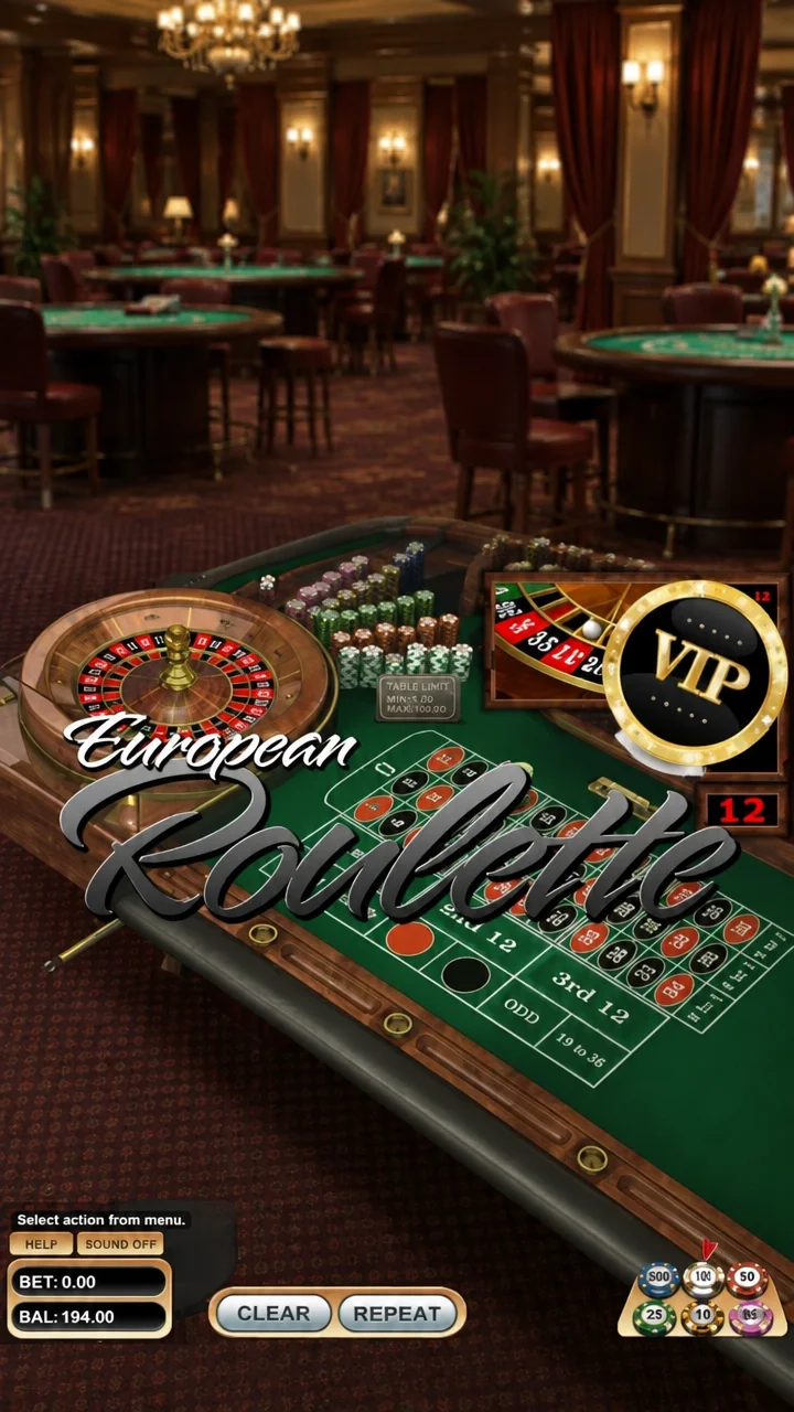 Vip European Roulette