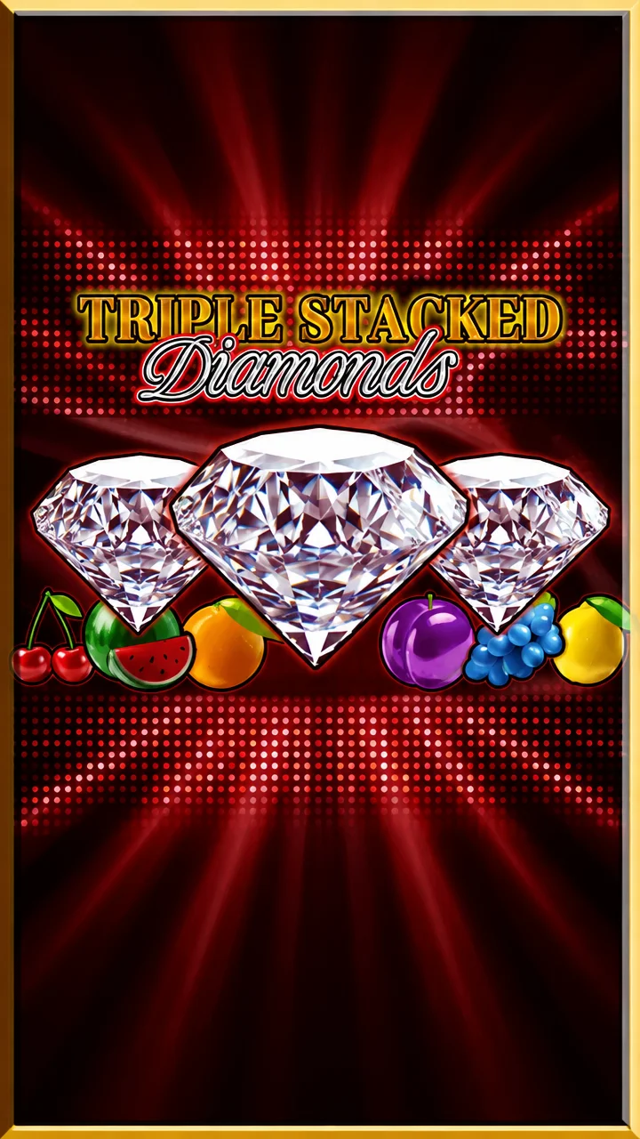 Triple Stacked Diamonds